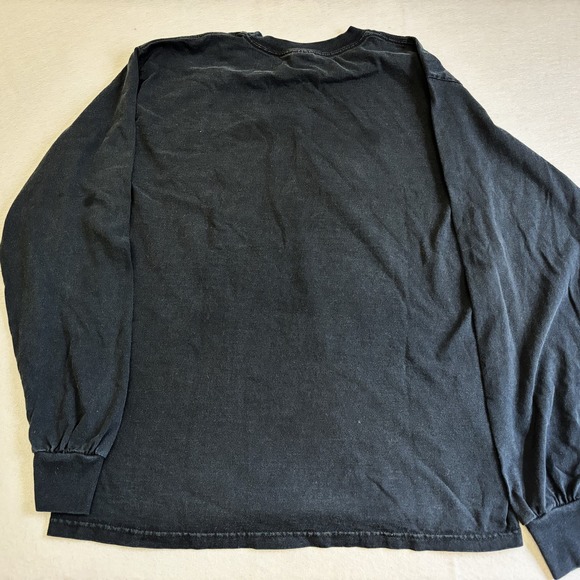 Gildan Pittsburgh Steelers Shirt Mens Large Brotherhood of the Ring Black LS - Picture 6 of 8